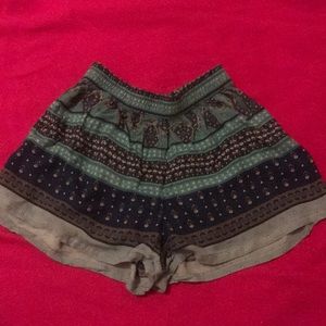Tribal designed shorts